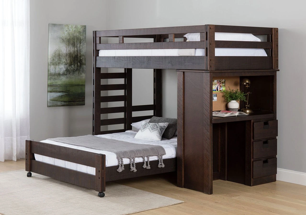 Loft bed twin over full. Sumber: Furniturecart.com