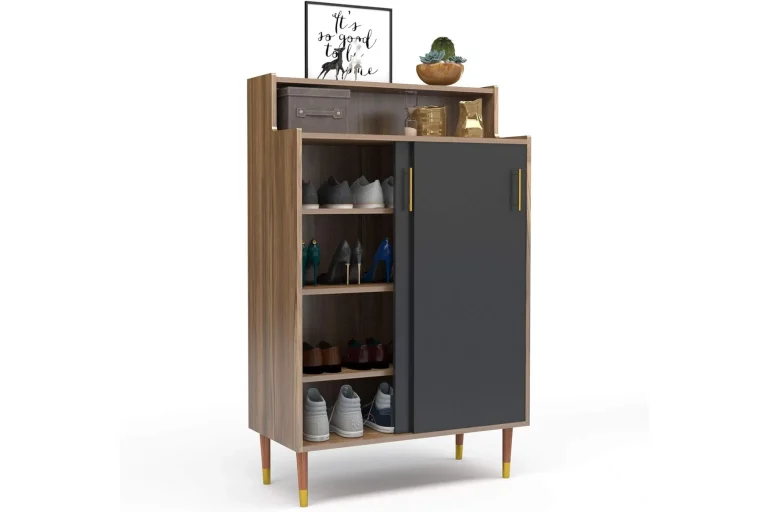 Model Rak Sepatu Kayu Terbaik Dengan Desain Minimalis Custom